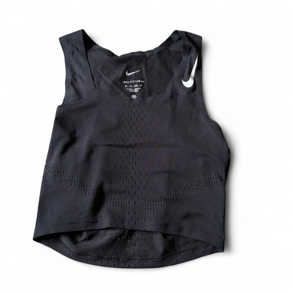 Nike Women's Black and White Vest